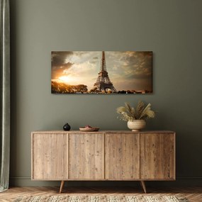 Tablou - Turnul Eiffel. Paris, Franța (120x50 cm)