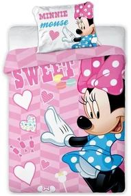 Disney Minnie Sweet lenjerie pentru copii 100×135cm, 40×60 cm