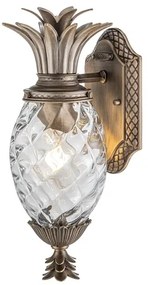 Corp de iluminat de exterior Hinkley HK-PLANTATION-S-BU PLANTATION 1xE27/40W/230V IP44 bronz