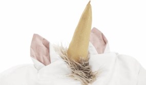 Fotoliu tip sac unicorn, alb, INOROG