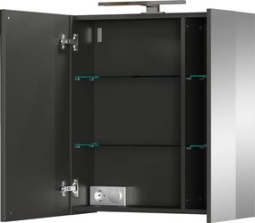 Dulap de baie gri 60x71 cm – Germania