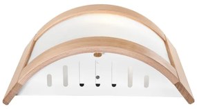 Aplică ELODIE 1xE27/60W/230V stejar