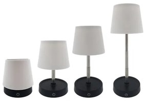 Lampă LED tactilă dimabilă de masă LED/3W/5V USB 800 mAh alb