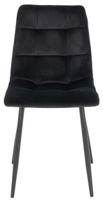 Middelfart dining scaun negru