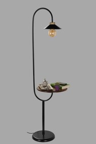 Lampadar haaus Zumrut, 60 W, Negru, H 160 cm