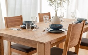 Masă stejar masiv Dining Gael 180x90 cm sau 200x100 cm - 180 x 90 cm