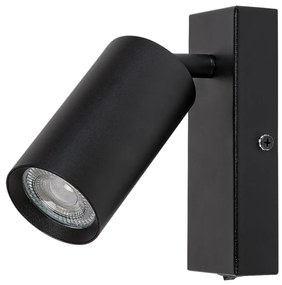 Aplica cu spot directionabil design modern SOLO negru