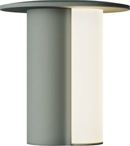 Veioza LED portabila/reincarcabila ASYM verde
