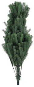 Brad artificial Talvi 210 cm verde cu suport negru