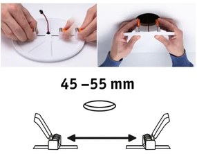 Paulmann 92387 - LED/4,5W IP44 Lampă încastată baie VARIFIT 230V
