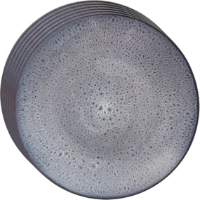Orion Set de farfurii ceramice adânci Glaze violet 27 cm, 6 buc.