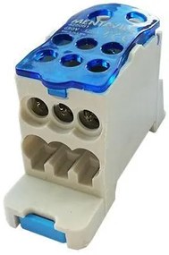 Bloc distributie 1P 1x35, 7 terminale, 125A, 400V, Mentavill