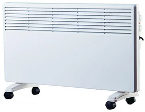 Convector pentru podea/perete ELITE ECP-1392, 2000W, 20 m², 2 trepte, Indicatoare luminoase, IPX4, Alb