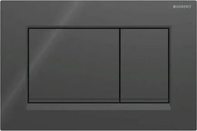 Geberit 115.883.DW.1 - Placă de acționare Sigma30, 24,6x16,4 cm, negru