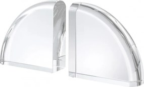 Set 2 obiecte decorative din sticla design LUX Bookend 113236 HZ