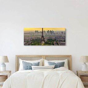 Tablou - Panorama Parisului (120x50 cm)