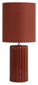 Searchlight EU22353OR - Lampă de masă GROOVE 1xE14/60W/230V bordo