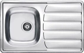 Chiuveta inox Alveus Zoom 20 Satin 79x50 cm