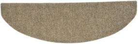 Covor scari Semirotund C-290105, Decorino, 21x65 cm, polipropilena, bej