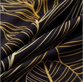 Cearsaf din microfibra VISATA negru 180x200 cm