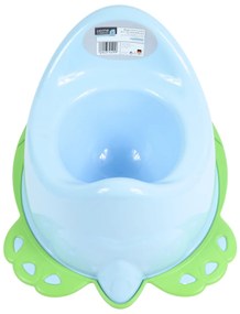 Olita copii BIRDIE JAY 36 cm, albastru deschis/verde