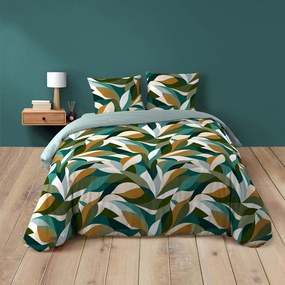 Lenjerie de pat din bumbac pentru pat dublu/extinsă cu 3 piese 240x220 cm Swan – douceur d'intérieur