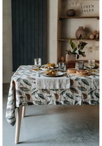 Suport din in pentru farfurie Linen Tales, 35 x 45 cm, bej