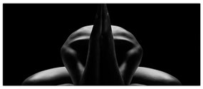 Tablou cu nud feminin (120x50 cm)