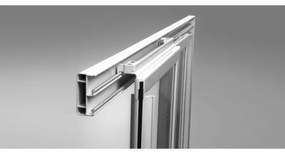 Ravak 3114O10211 - Cabină de duș SUPERNOVA, tip sfert de cerc, cu 4 elemente, 80 x 80 cm, albă