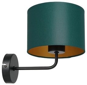 Lampă de perete ARDEN 1xE27/60W/230V verde/auriu