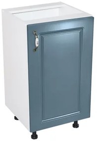 Corp inferior 45 cu 1 usa Zebra MDF Albastru drept