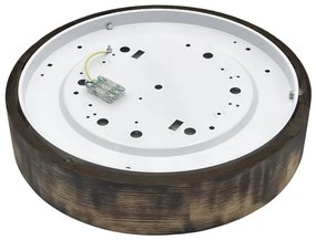 Brilagi - Plafonieră CARVALHO SMOKEY, 2xE27/60W/230V, stejar, Ø 37,5 cm