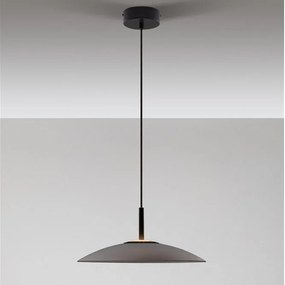 Lustra LED design modern POLIFEMO fumuriu, 40cm