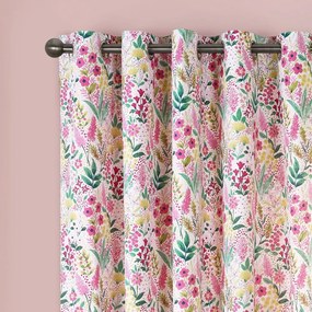 Draperii roz 2 buc. 168x229 cm Tilly Floral – Catherine Lansfield