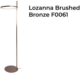 Lampadar, Lampa de podea LED Lozanna Brushed Bronze