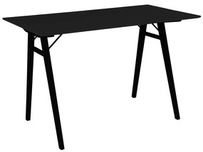 Birou Vojens, negru 120x60x75 cm