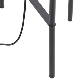 Lampă de podea industrială neagră - Bliss Vefa