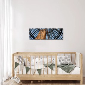 Tablou turnul din Melbourne (cu ceas) (90x30 cm)