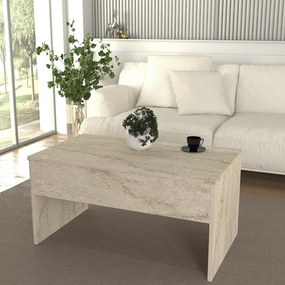 Măsuță de cafea Akilli Travertine