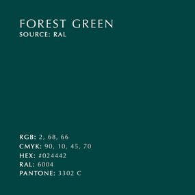 Lustra LED design scandinav Asteria medium - forest green/ auriu