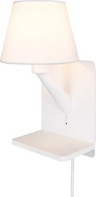 Aplică de perete albă Comfort – Trio