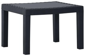 Set mobilier de gradina Culoare negru, OBASI