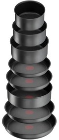 Set de vase de gătit Tefal 20 buc. INGENIO DAILY CHEF ON negru
