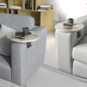 Masuta laterala Verla Homs, rotunda, reglabila, 25058