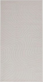 vidaXL Covoare de zonă PALMERAS Crem 200 x 80 cm Poliester