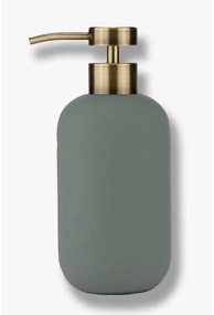 Dozator de săpun lichid verde din ceramică 200 ml Lotus – Mette Ditmer Denmark