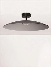 Plafoniera LED design modern POLIFEMO fumuriu, 60cm
