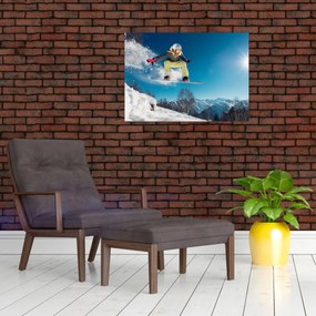 Tablou - Snowboarder (70x50 cm)