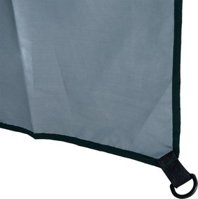 Outsunny Umbrelă de Plajă și Grădină 2x2m cu Cort, din Poliester și Metal, Verde și Alb | Aosom Romania