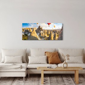 Tablou - Baloane cu aer cald (120x50 cm)
